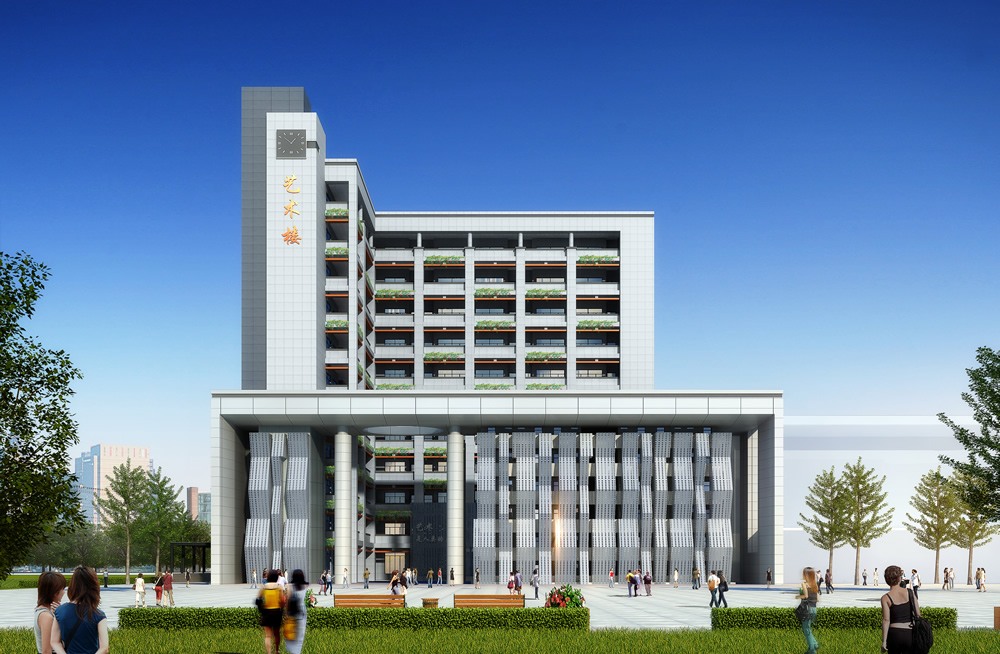 福建省安溪沼涛中学艺术楼